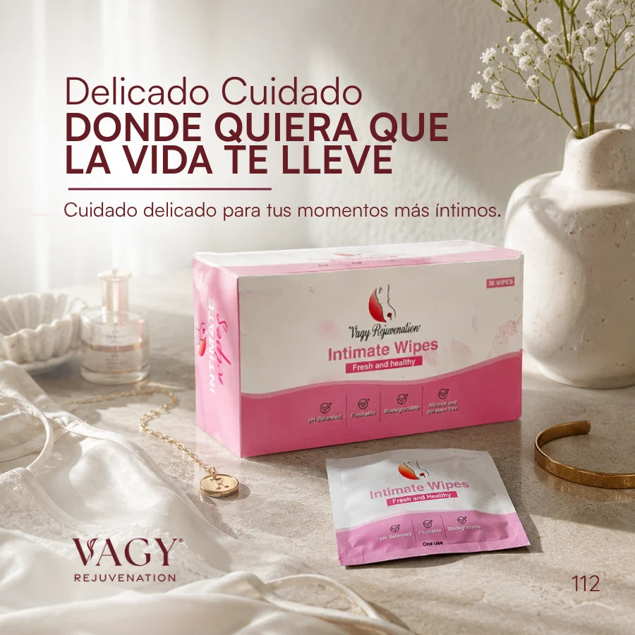 VAGY REJUVENATION WIPES (TOALLITAS HÚMEDAS) 30 PCS