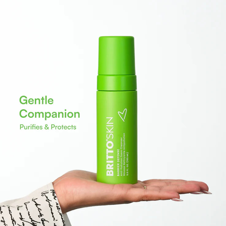 BRITTO SKIN LIMPIADOR EN ESPUMA ANTICONTAMINACIÓN 5 OZ  VEGAN 100%