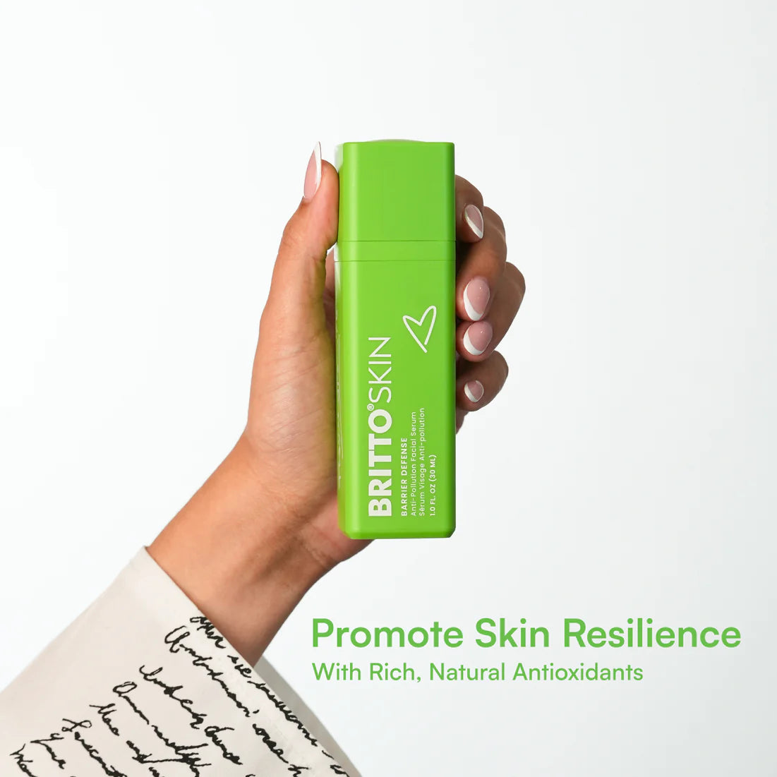 BRITTO SKIN SUERO FACIAL ANTIPOLUCIÓN - DEFENSA ANTIOXIDANTE E HIDRATACIÓN 1 OZ  VEGAN 100%