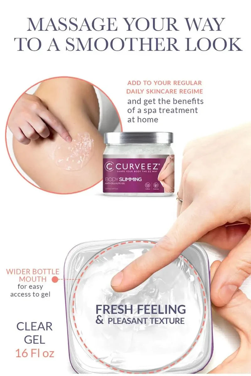CURVEEZ GEL ANTICELULITIS BODY SLIMMING 16 OZ