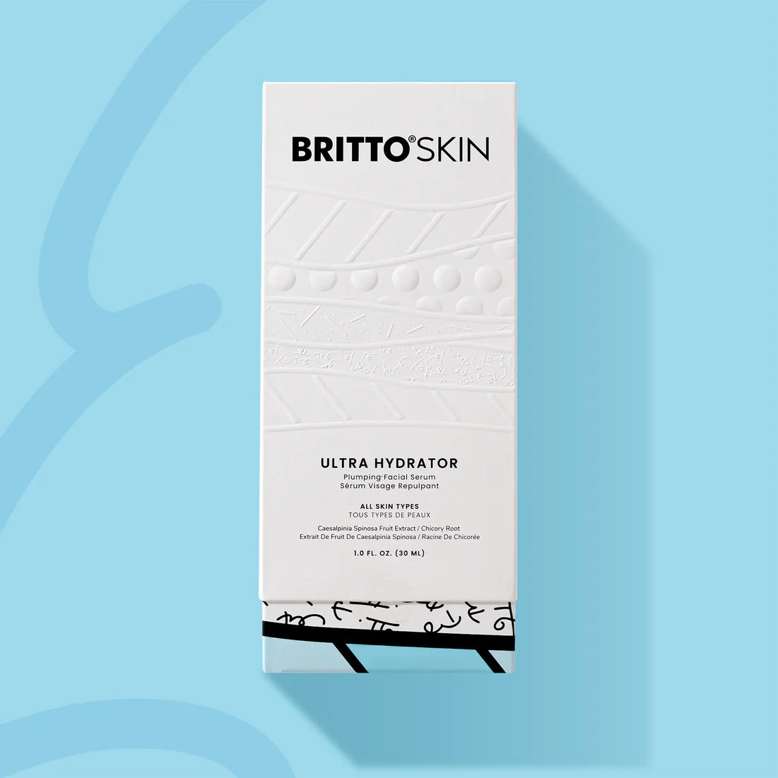 BRITTO SKIN SUERO FACIAL VOLUMINIZADOR - ULTRAHIDRATACIÓN Y REAFIRMACIÓN DE LA PIEL 1 OZ  VEGAN 100%