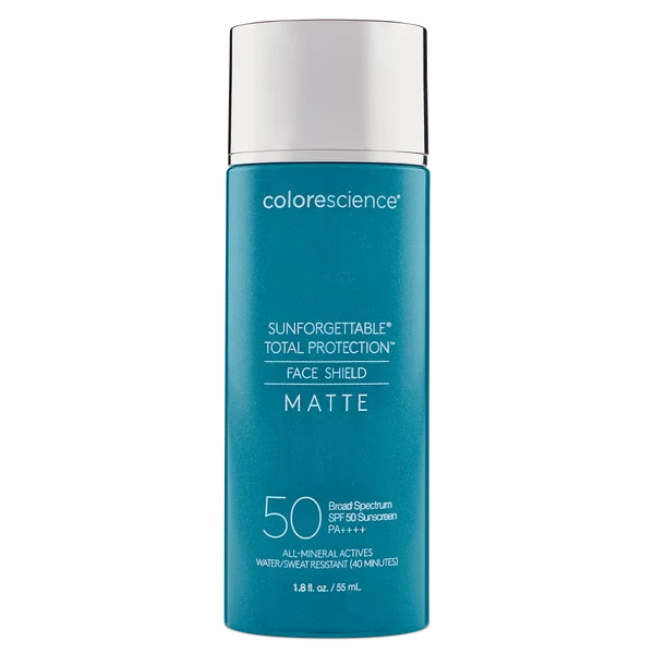 COLORESCIENCE – PROTECTOR SOLAR FACIAL CON ACABADO MATE FPS 50 1.8 OZ