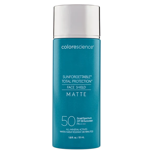 COLORESCIENCE – PROTECTOR SOLAR FACIAL CON ACABADO MATE FPS 50 1.8 OZ