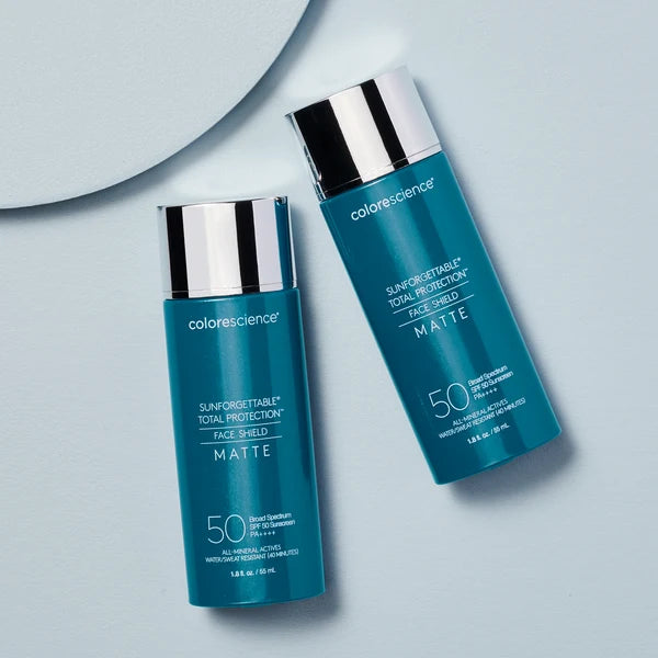 COLORESCIENCE – PROTECTOR SOLAR FACIAL CON ACABADO MATE FPS 50 1.8 OZ